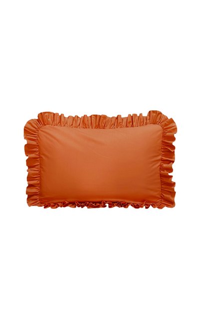 Ruffle Pillow Case Single 50X70 cm 1 Piece 100% Natural Cotton 18 Different Color Options