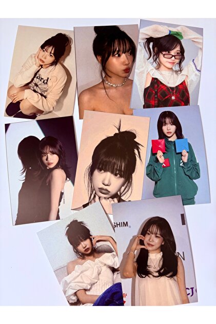 タレントカード YURI Pankart Evi Jo Yuri 8 Pieces Joyuri Decorative Board Card Photo
