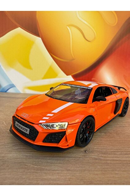 scntoys Audi R8 Performance Diecast Araba 1:24 Audi R8 Açılan