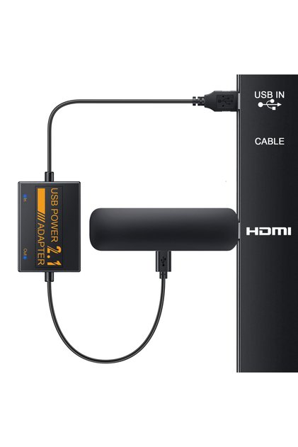 1PC Professional Network Card Adapter 1800mAh Micro USB Power for Amazon Fire TV Sticks Firestick Ad