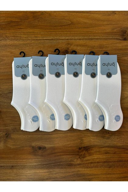 Men's Modal Breathable Comfort Sneaker Invisible Socks 6 Pack