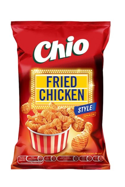 snack cu gust de copanele de pui Fried Chicken 3 x60g,Chio