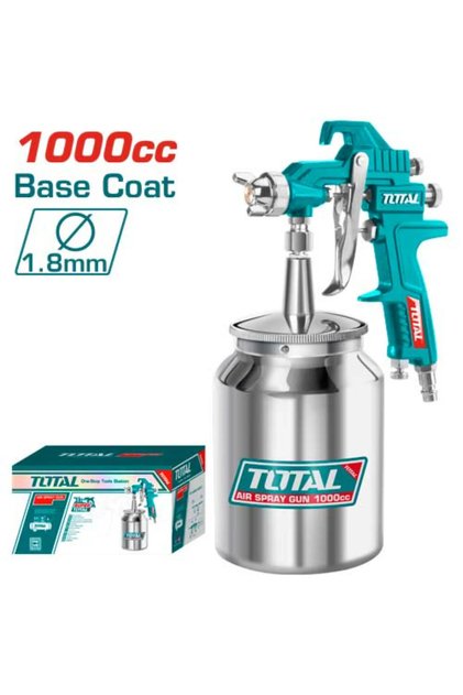 مسدس رش بويا على الهواء 1000cc 1.8mm توتال Tat11005