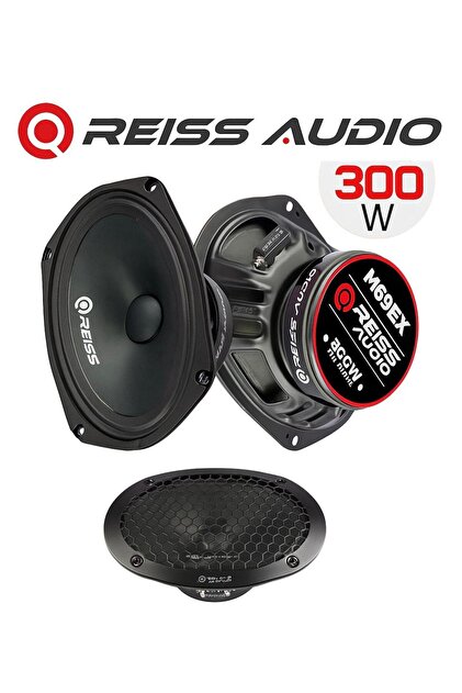 ラエッセ Reiss Audio Rs-M69EX Excellence serisi Oval 6x9 Çifti 600W-300W