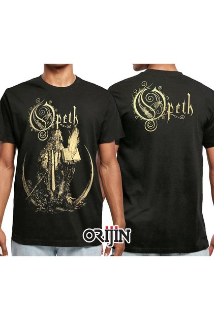 Opeth Faith In Others Front Back Printed Unisex Black T-shirt