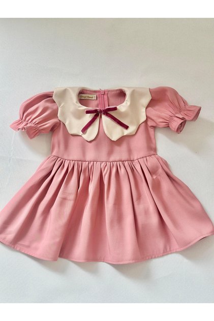 Lilya Pembe Elbise