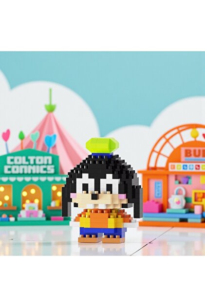 Bricks Goofy Bricks– 3D Yapboz Mini Blok Seti – (179 Parça
