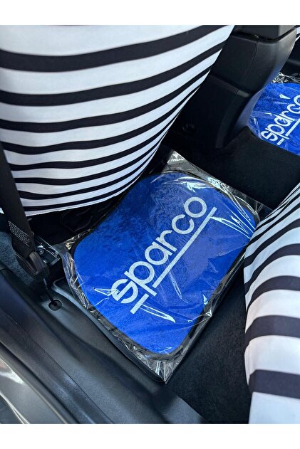Pro Boss Car Sparco dekor baskılı oto halı paspas takımı (koruma