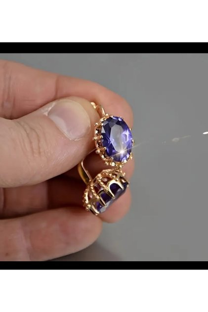 ZARİF TAŞLI KÜPE
