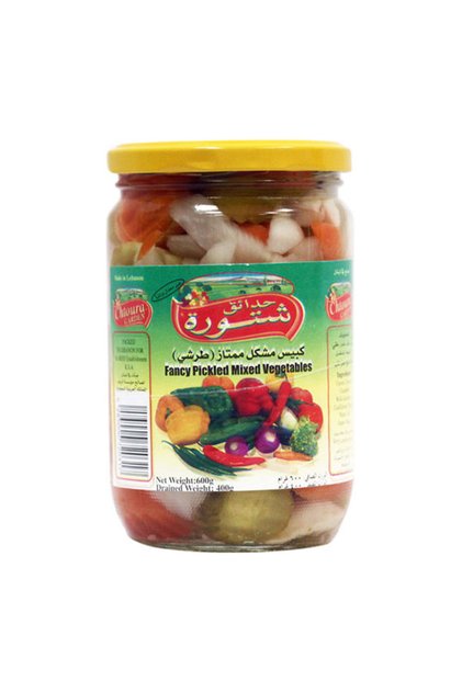 مخلل مشكل شتورة فاخرة، 600 غرام