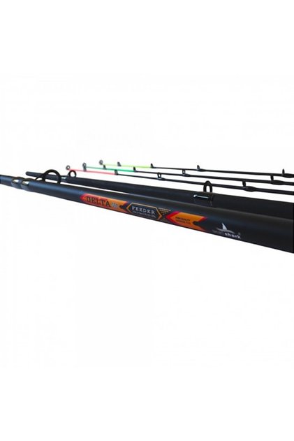 Lanseta 3.9 m Feeder Delta, din 3 tronsoane, cu 3 varfuri si husa de depozitare