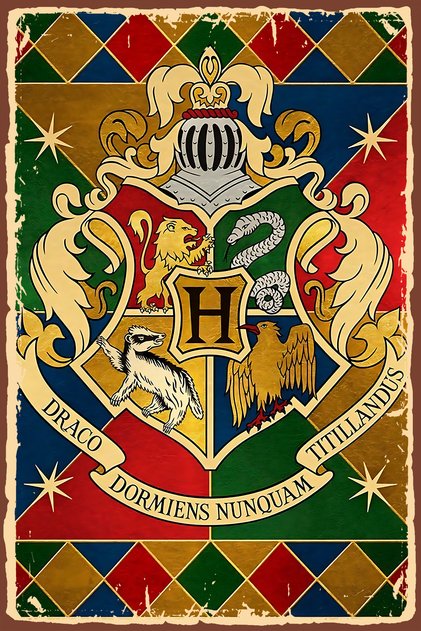 Harry Potter 20x30 UV Baskı MDF Retro Ahşap Poster Tablo