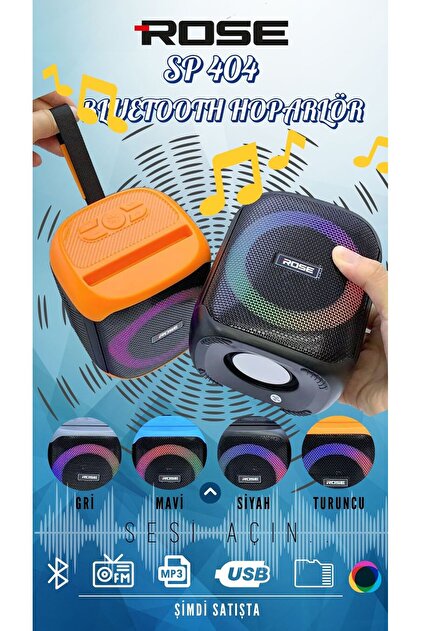 technozi Rose SP-404 Taşınabilir Bluetooth Hoparlör - Fiyatı