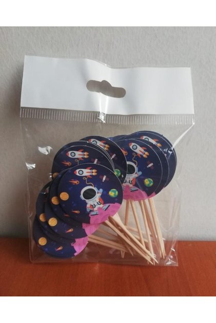 10 Pieces 3 Packs Space Themed Toothpicks
