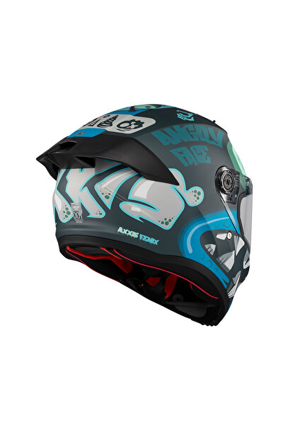 Axxis FENIX ANGRY FACE C7 BLUE MATT - Fiyatı, Yorumları