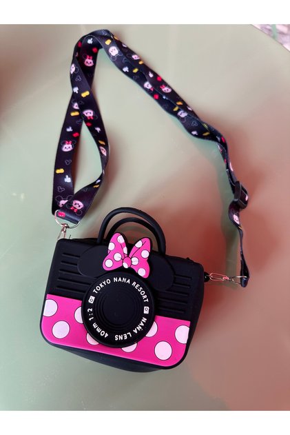 Milena Kids Mickey and Minnie Camera Children's Bag
