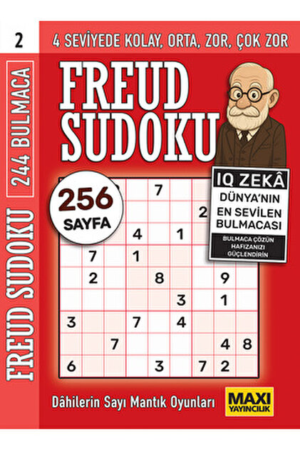 MAXİ Sudoku Dahilerin Sayı ve Mantık Oyunu 01. - Fiyatı, Yorumları