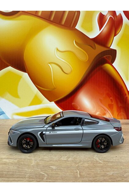 scntoys 1:24 Bmw M8 Diecast Araba Kapılar Bagaj Kaput Açılır Sesli