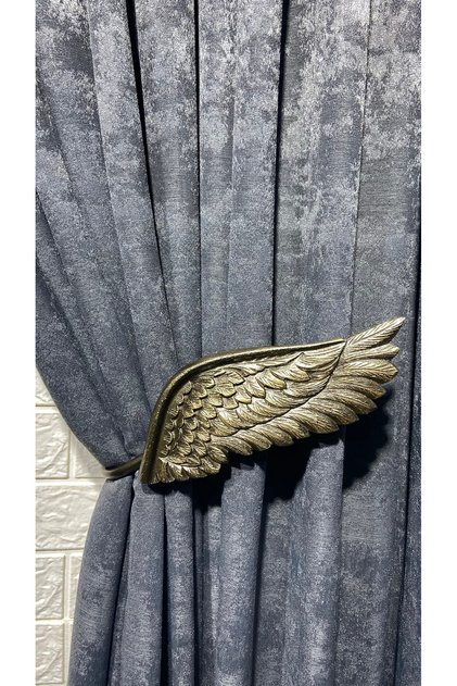 Perde Demiri Perde Aksesuarı Polyester Döküm Premium Kolbağı Perde Tutucu 1 ADET