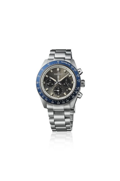 SSC939 Tachymeter Solar Mekanizma Safir Çizilmez Cam 10 Atm Suya Dayanıklı Metalik Renk Erkek