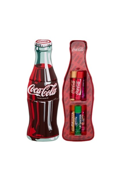 Set Lip Smacker (Balsam de buze); Coca Cola, 6 bucăți