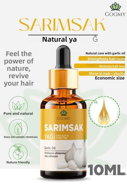 Garlic Oil Distillation 100% Natural Herbal Essential Oil Garlic Oil 10ml