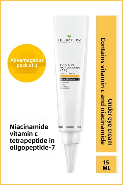 Under Eye Cream Against Bags and Bruises 15 Ml X2
