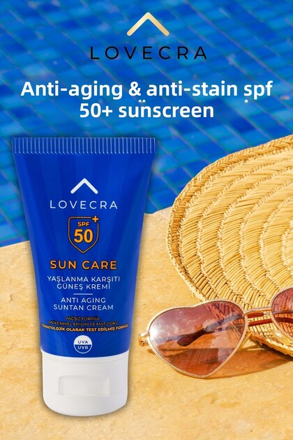 واقي من الشمس بعامل حماية من الشمس SPF 50+ - حماية عالية من الأشعة فوق البنفسجية فئة A وB، خالي من الزيوت ومضاد للعيوب، 50 مل