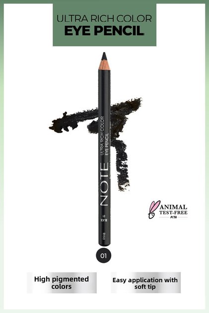Ultra Rich Color Eye Pencil 01 Black - Black