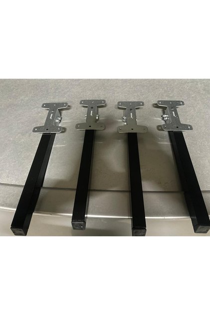 Katlanabilir Yer Sofrası, Kamp Masası Ayağı 30 Cm (4 ADET, VİDALAR DAHİL)