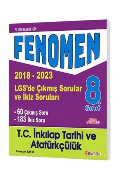 Fenomen Yayıncılık 8 Lgs Inkılap Tarıhı Ve Atatürkçülük Çıkmıs