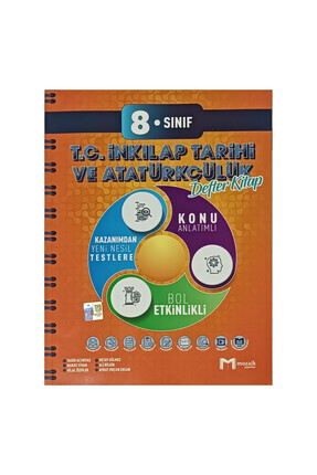 Mozaik Yayınları Mozaik Lgs 8. Sınıf Matematik Fen Türkçe İnkılap