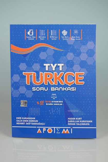 Apotemi Tyt Türkçe Soru Bankası 2026