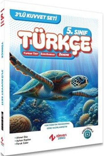 İşleyen Zeka Yayınları İşleyen Zeka 5. Sınıf Türkçe 3 Lü Kuvvet
