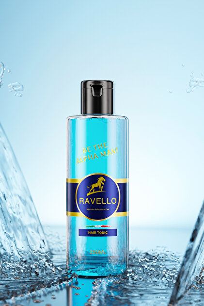 RAVELLO Mentollü Erkek Saç Toniği 250ml – Ferahlatıcı Etki, Canlı