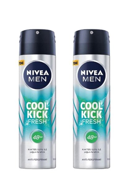 Men Cool Kick Fresh Deodorant Anti-Perspirant 150 ml X 2 Adet