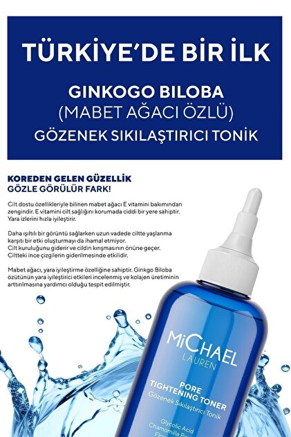Michael Lauren Gözenek Sıkılaştırıcı Mabet Ağacı Özlü Arındırıcı