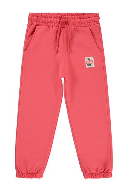 Girls' Sweatpants 2-5 Years Old Sunset Coral