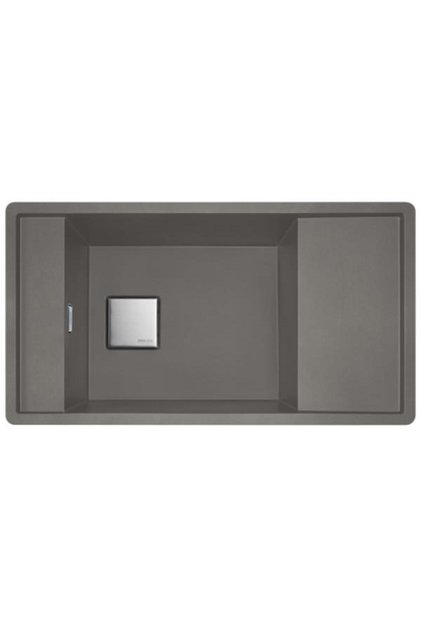 FSG 611-88 , Stone Grey, Damlalıklı, Tek Gözlü Evye