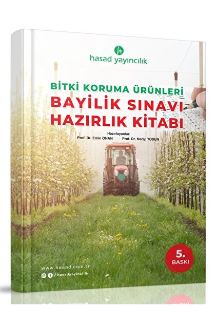 Hasad Yayıncılık Bitki Koruma Ürünleri Bayilik Sınavı Kitabı Necip