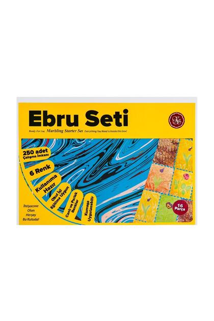 Koza Sanat Sanat Hazır Ebru Seti 6 Renk - Fiyatı, Yorumları