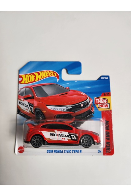 HOT WHEELS Hotwheels 2018 Honda Civic Type R Kırmızı Oyuncak Araba
