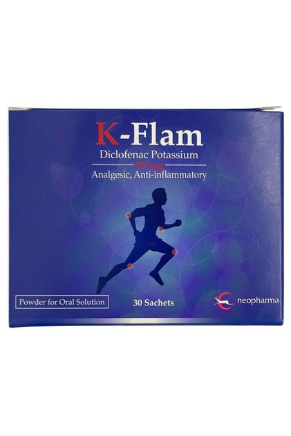 K FLAM SACHET 50MG 30S