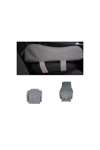 Ford Ranger New Auto Armrest Booster Armrest Cushion Thick Model Gray