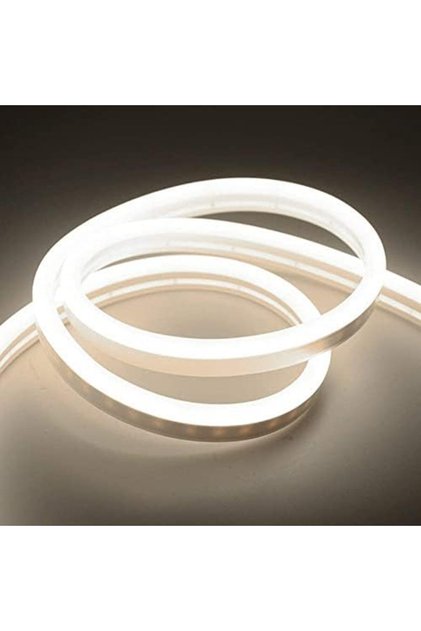 YU WELL Premium Quality Neon Strip Light Waterproof AC220V 2835 SMD With Connector (White Light 15M)