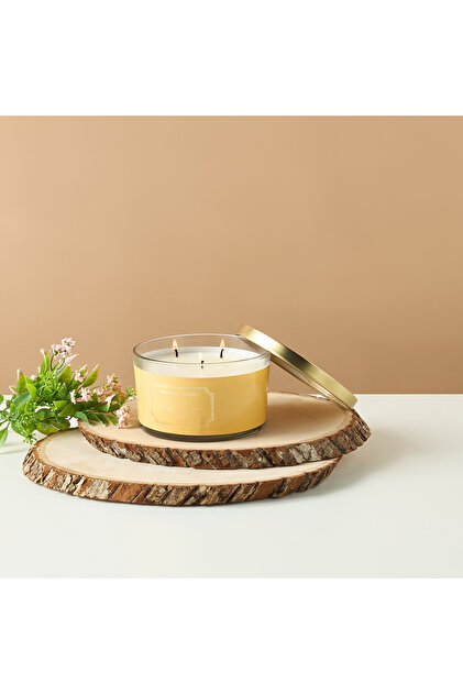 شمعة Scent.d Tropical Sorbet بثلاث فتائل - 9 سم