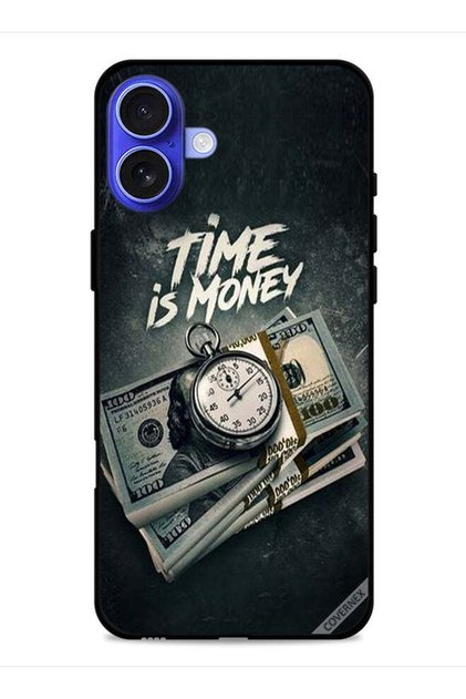 غطاء حماية لجهاز Apple iPhone 16 Plus - الوقت هو المال