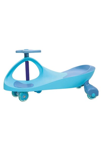 Amazing Swing Cart with 360 Degree Rotating Steering Wheel and Illuminated Polyurethane Wheels for K