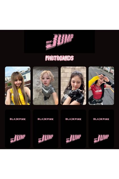 Kpop Dünyasi BLACKPINK '' Jump '' Photocards Set - Fiyatı, Yorumları