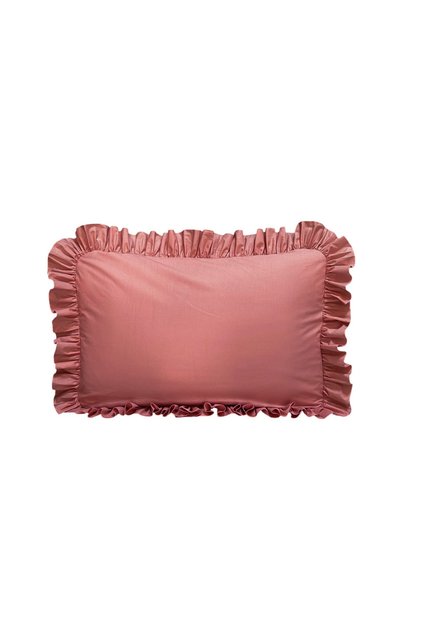Ruffle Pillow Case Single 50X70 cm 1 Piece 100% Natural Cotton 18 Different Color Options